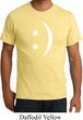 Mens Funny Shirt Smiley Chat Face Organic Tee T-Shirt