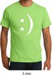 Mens Funny Shirt Smiley Chat Face Organic Tee T-Shirt