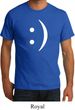 Mens Funny Shirt Smiley Chat Face Organic Tee T-Shirt