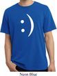 Mens Funny Shirt Smiley Chat Face Pigment Dyed Tee T-Shirt