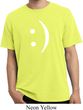 Mens Funny Shirt Smiley Chat Face Pigment Dyed Tee T-Shirt