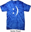 Mens Funny Shirt Smiley Chat Face Spider Tie Dye Tee T-shirt