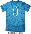 Mens Funny Shirt Smiley Chat Face Spider Tie Dye Tee T-shirt