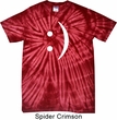 Mens Funny Shirt Smiley Chat Face Spider Tie Dye Tee T-shirt