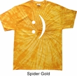 Mens Funny Shirt Smiley Chat Face Spider Tie Dye Tee T-shirt