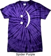 Mens Funny Shirt Smiley Chat Face Spider Tie Dye Tee T-shirt