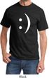 Mens Funny Shirt Smiley Chat Face Tee T-Shirt