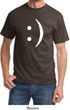 Mens Funny Shirt Smiley Chat Face Tee T-Shirt