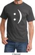 Mens Funny Shirt Smiley Chat Face Tee T-Shirt