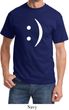 Mens Funny Shirt Smiley Chat Face Tee T-Shirt