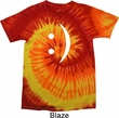 Mens Funny Shirt Smiley Chat Face Tie Dye Tee T-shirt