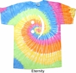 Mens Funny Shirt Smiley Chat Face Tie Dye Tee T-shirt