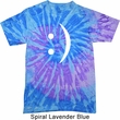 Mens Funny Shirt Smiley Chat Face Tie Dye Tee T-shirt