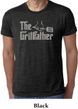 Mens Funny Shirt The Grill Father Burnout Tee T-Shirt