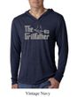 Mens Funny Shirt The Grill Father Lightweight Hoodie Tee