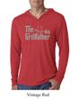 Mens Funny Shirt The Grill Father Lightweight Hoodie Tee