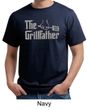 Mens Funny Shirt The Grill Father Organic Tee T-Shirt