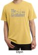 Mens Funny Shirt The Grill Father Pigment Dyed Tee T-Shirt