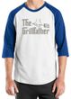 Mens Funny Shirt The Grill Father Raglan Tee T-Shirt