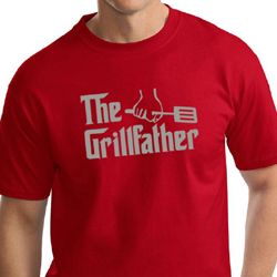 Mens Funny Shirt The Grill Father Tall Tee T-Shirt