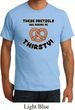 Mens Funny Shirt Thirsty Pretzels Organic Tee T-Shirt