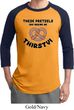 Mens Funny Shirt Thirsty Pretzels Raglan Tee T-Shirt