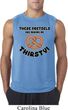 Mens Funny Shirt Thirsty Pretzels Sleeveless Tee T-Shirt