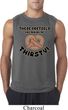 Mens Funny Shirt Thirsty Pretzels Sleeveless Tee T-Shirt
