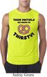 Mens Funny Shirt Thirsty Pretzels Sleeveless Tee T-Shirt