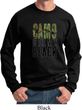 Mens Funny Sweatshirt Camo is the New Black Sweat Shirt
