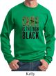 Mens Funny Sweatshirt Camo is the New Black Sweat Shirt