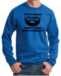 Mens Funny Sweatshirt Great Beard Great Responsibility Sweat Shirt
