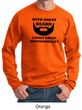 Mens Funny Sweatshirt Great Beard Great Responsibility Sweat Shirt