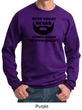 Mens Funny Sweatshirt Great Beard Great Responsibility Sweat Shirt