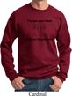 Mens Funny Sweatshirt I've Got Your Back Sweat Shirt