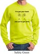 Mens Funny Sweatshirt I've Got Your Back Sweat Shirt