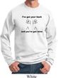 Mens Funny Sweatshirt I've Got Your Back Sweat Shirt