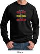 Mens Funny Sweatshirt Not a Bald Spot Sweat Shirt