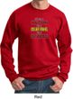 Mens Funny Sweatshirt Not a Bald Spot Sweat Shirt