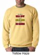 Mens Funny Sweatshirt Not a Bald Spot Sweat Shirt