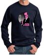 Mens Funny Sweatshirt Pink Freud Sweat Shirt