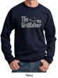 Mens Funny Sweatshirt The Grill Father Sweat Shirt