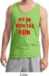 Mens Funny Tank Top Hit em with the Hein Tanktop