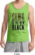 Mens Funny Tanktop Camo is the New Black Tank Top