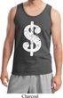 Mens Funny Tanktop Distressed Dollar Sign Tank Top