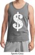 Mens Funny Tanktop Distressed Dollar Sign Tank Top