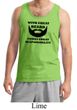 Mens Funny Tanktop Great Beard Great Responsibility Tank Top