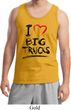 Mens Funny Tanktop I Love Big Trucks Tank Top