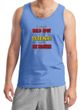 Mens Funny Tanktop Not a Bald Spot Tank Top