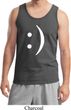 Mens Funny Tanktop Smiley Chat Face Tank Top